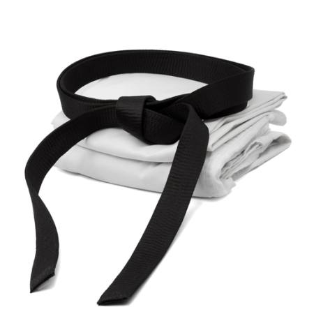 cintura, nero, bianco, i vestiti, il nodo Bela Tiberiu Attl - Dreamstime