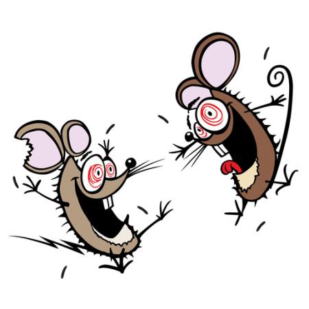 del mouse, mouse, folle, felice, due Donald Purcell - Dreamstime