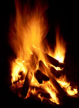 il fuoco, legno, bruciare, scuro Hong Chan - Dreamstime