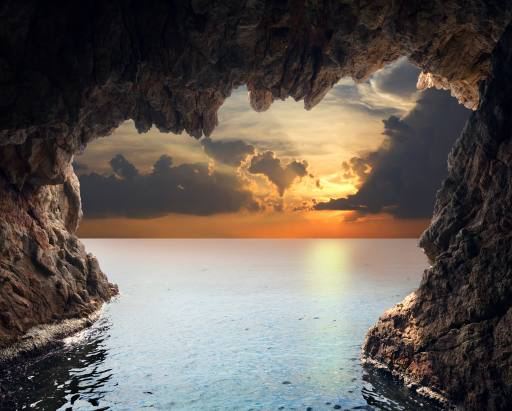 la natura, paesaggio, acqua, cave, tramonto Iakov Filimonov (Jackf)