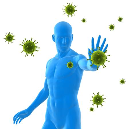 virus, l'immunità, blu, uomo, ammalato, batteri, verde Sebastian Kaulitzki - Dreamstime