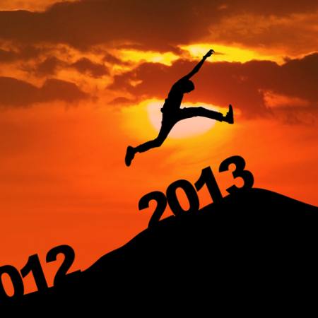 l'anno, salto, cielo, uomo, salto, sole, tramonto, nuovo anno Ximagination - Dreamstime