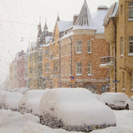 inverno, neve, auto, edilizia, nevica Aija Lehtonen - Dreamstime