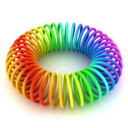 arcobaleno, colori, giocattoli, rotondo Sergii Godovaniuk - Dreamstime