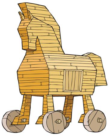 cavallo, ruote, legno Dedmazay - Dreamstime