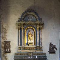 Pixwords L`immagine con santuario, altare, oro, statua, parete Thomas Jurkowski (Kamell)