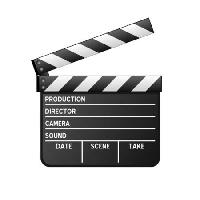 a bordo, la produzione, il regista, macchina fotografica, data, scena, prendere, nero, bianco Roberto1977 - Dreamstime
