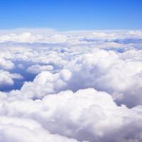 Pixwords L`immagine con nubi, sopra, cielo, volare David Davis (Dndavis)