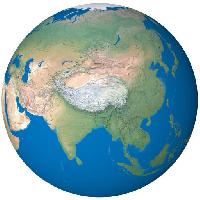 Pixwords L`immagine con terra, globo, terra, continente, mondo Towas85