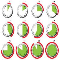 tempo, orologio, secondi, secondo, verde, rosso, cerchio Rasà Messina Francesca (Francy874)