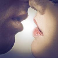 Pixwords L`immagine con bacio, donna, bocca, uomo, labbra Bowie15 - Dreamstime