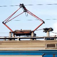 di filo, fili elettrici, treno, oggetto Aliaksandr Kazantsau (Ultrapro)