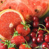 Pixwords L`immagine con rosso, frutta, mango, melone, ciliegie, ciliegia Adina Chiriliuc - Dreamstime
