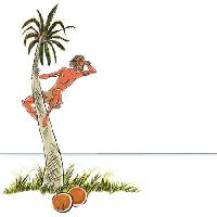 Pixwords L`immagine con l'uomo, isola, incagliato, noce di cocco, palma, sguardo, mare, oceano Sylverarts - Dreamstime