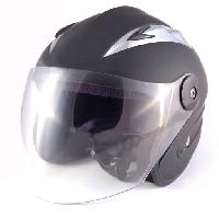 Pixwords L`immagine con casco, biker, vetro, nero, oggetto Jonson