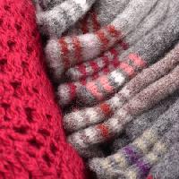 morbido, rosso, lana, materiale Konstantins Visnevskis - Dreamstime