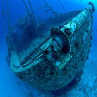 nave, sott'acqua, barca, oceano, blu Scuba13 - Dreamstime